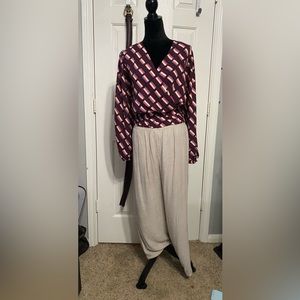 NWT lane Bryant crossover crop top sz 18